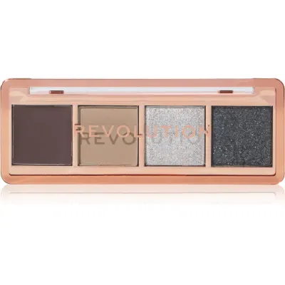 Revolution Icon Edit paletă cu farduri de ochi culoare The Smokey Grunge Palette 2.8 g