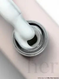 HER Rubber Base Coat MILKY WHITE MOODS 02 12ml