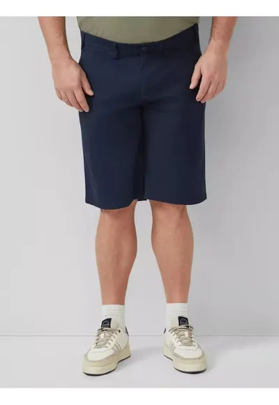 Big Sizes Pantaloni scurti chino - barbati big sizes - Detroit - Relaxed fit - Bleumarin inchis
