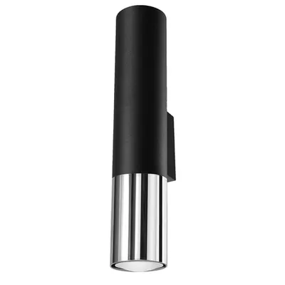 Aplica LOOPEZ negru/crom