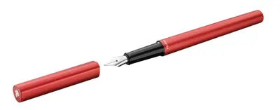 Stilou Pelikan Ineo - Roşu, în cutie metalică