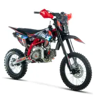 Motocicleta Enduro Cross Asix XB47 125cc, 4T, roti 17 14 , 4 viteze, pornire electromotor, culoare negru rosu