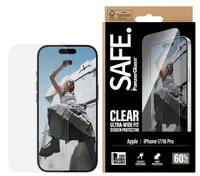 Protector de sticlă PanzerGlass - Safe EasyAligner, iPhone 17/16 Pro, transparent