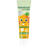 Vademecum BIO Junior pasta de dinti pentru copii cu flor de la vârsta de 6 ani Minty Mango 50 ml