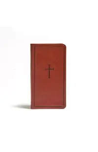 CSB Single-Column Pocket New Testament, Brown Leathertouch