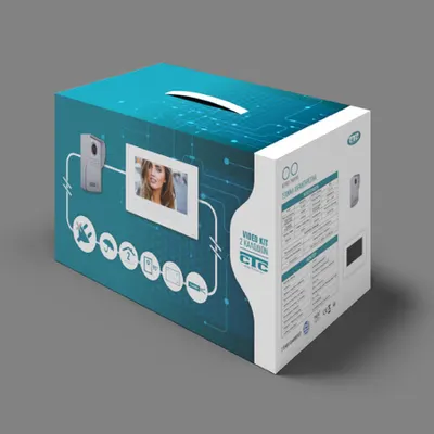 Kit videointerfon 1 post Orion 7'' BUS 2K nKIT videointerfon 1 post ORION 7 BUS 2K - negru