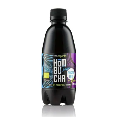 Kombucha clasic indulcita cu stevia bio 330ml Vita Organic