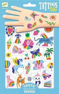 Set tatuaje Djeco - Curcubeu