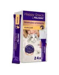Gustare relaxantă pentru pisici FELIWAY Happy Snack 24x15 g cu pui