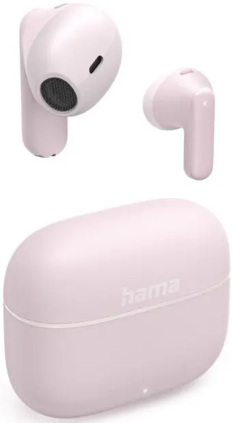 Căști wireless Hama - Freedom Light II, TWS, roz