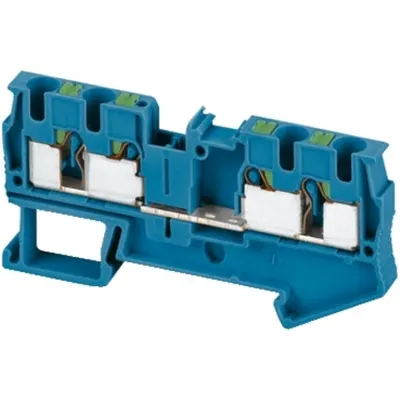 Bloc Terminal Cu Impamantare 35Mm² 125A 1 Nivel 1X1 Conex. Cu SurubVerde-Galben