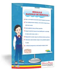 Regulile elevului de serviciu - planșă 50x70
