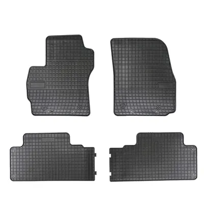 Set covorase auto din cauciuc Mazda 5 2005-2010 Premacy 2 5Usi 2005-2010, presuri FROGUM, negre, 4 buc.