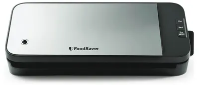 Aparat de vidat FoodSaver – VS2190X, 110 W, 0.5 bar, argintiu/negru