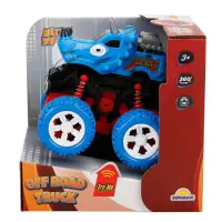 Masina Off Road, Maxx Wheels, Speed Dinosaur, Albastru