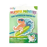 Kit acuarela - Usor de pictat - Dinozauri, Playful Painters