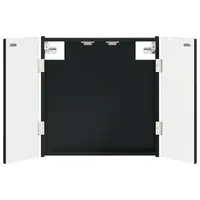 vidaXL Cabinet pentru ținte de darts DELFT Negru 52,5 x 10,5 x 53,5 cm