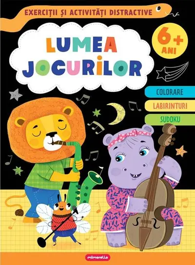 Lumea jocurilor - Exerciții și activități distractive (6+ ani) - Paperback brosat
