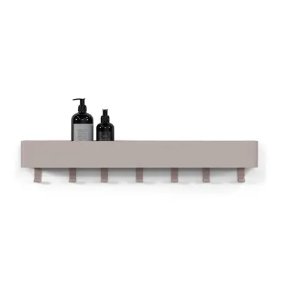 Raft pentru baie taupe de montat pe perete din oțel Multi – Spinder Design