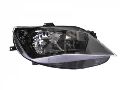 Far dreapta (H7, reglaj electric, fundal negru) SEAT IBIZA 2012-2017