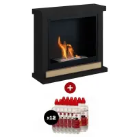 Pachet Hagen Deep Black Semineu + 12L bioetanol