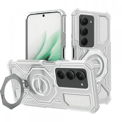 Husa pentru Xiaomi Redmi 15 5G / 15 4G, Techsuit, Carbon Shield Pro, Alba