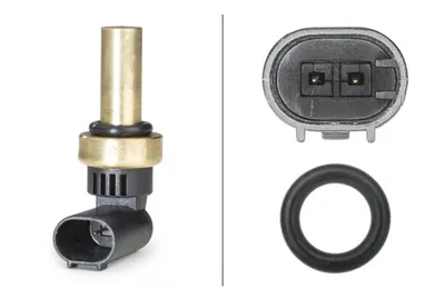 Senzor temperatura lichid racire (numar pini: 2, negru) potrivit ALFA ROMEO 159; CHEVROLET AVEO, CRUZE, ORLANDO, TRAX, VOLT; FIAT CROMA; OPEL ADAM, AMPERA, ASTRA H 1.2-1.8LPG 06.05
