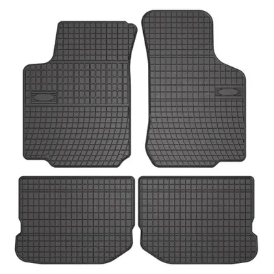 Set covorase cauciuc, 4 Buc , Fata Spate, Pentru: Seat Leon, Toledo Ii; Skoda Octavia I; Vw Bora, Bora I, Golf Iv 1996-2014, Hatchback Liftback