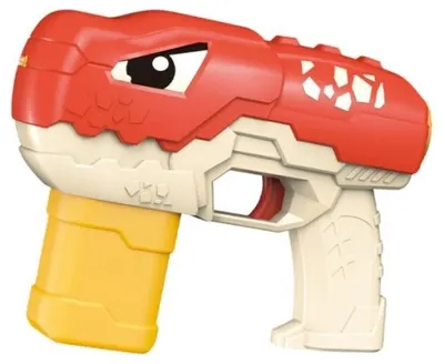 Pistol de apă Raya Toys - Dinozaur, roșu