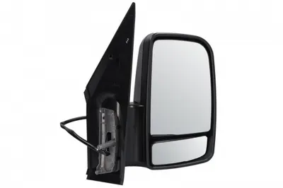 Oglinda laterala Dreapta (manual, convexa, crom, brat scurt) potrivit MERCEDES SPRINTER 3,5-T (B906), SPRINTER 3-T (B906), SPRINTER 3-T (B910), SPRINTER 4,6-T (B906) 04.06-06.18