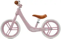Bicicletă de echilibru KinderKraft - Fly Plus, Powder Pink, 12''