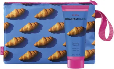 Pupa Breakfast Lovers Lapte de duș Croissant, 200 ml + Penar