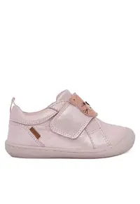 Pantofi copii - piele naturala - roz - sistem inchidere Velcro - 65875 - Roz