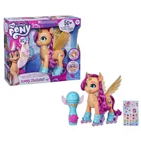 Jucărie interactivă Hasbro My Little Pony - Sunny Starscout, cu un microfon, 22 cm