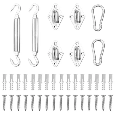 Gossi set accesorii parasolar, 8 piese, otel inoxidabil