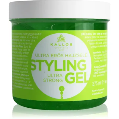 Kallos KJMN Ultra Strong Styling Gel gel foarte puternic pentru păr 275 ml