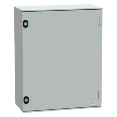 Montare pe perete - monobloc din poliester incorporat IP66 H530xW430xD200mm + suport metalic placa
