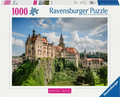 Puzzle Ravensburger din 1000 piese - Castelul Sigmaringen, Germania