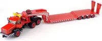 Model de colecție IXO Contemporary: Automobile - Berliet TB 015 M3 6X4 (Red) (1960)