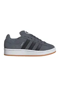 Pantofi sport Campus 00s din piele intoarsa cu garnituri sintetice - Negru/Gri carbune
