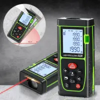 Telemetru laser 100m, Ecran LCD, precizie +/- 1.5mm, protectie IP54, calcul suprafata, calcularea volumelor, functii multiple, Negru