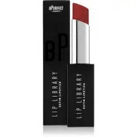 BPerfect Lip Library Satin ruj crema culoare Scarlet 3 g
