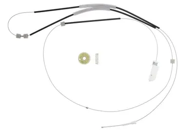 Set reparatie macara geam Fata Dreapta potrivit AUDI TT 2006-2014 - (Cabluri)