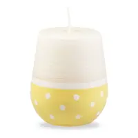 Lumânare Unipar Sweetness, durată ardere 32 h, alb - galben