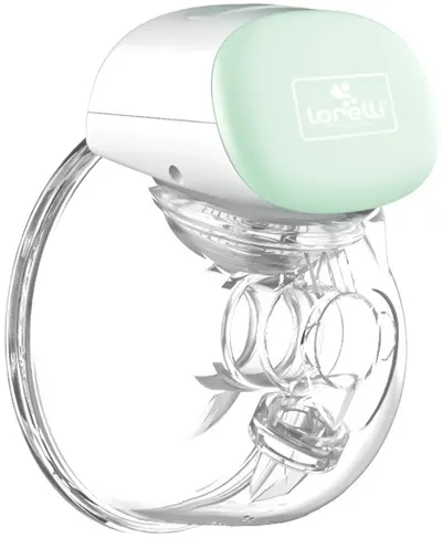 Pompă de sân electrică Lorelli - Hands Free, Green