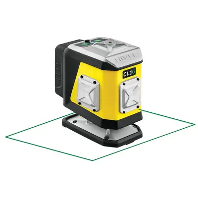 Laser verde în cruce (1 x 360°), Bluetooth - Nivel System-CL1G