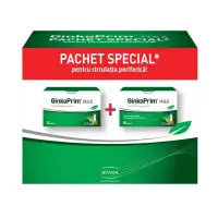 Ginko Prim Max 120mg 60cpr+30cpr Pachet Avantajos