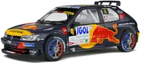 Model de colecție SOLIDO Curse: Mașini - Peugeot 306 Maxi Black Rally Du Mont Blanc (2021)