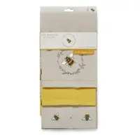 Prosoape de vase 3 buc. din bumbac 45x65 cm Bumble Bees – Cooksmart ®
