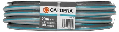 Furtun de grădină cu conectori Gardena - Classic SET, 1/2'', 20 m